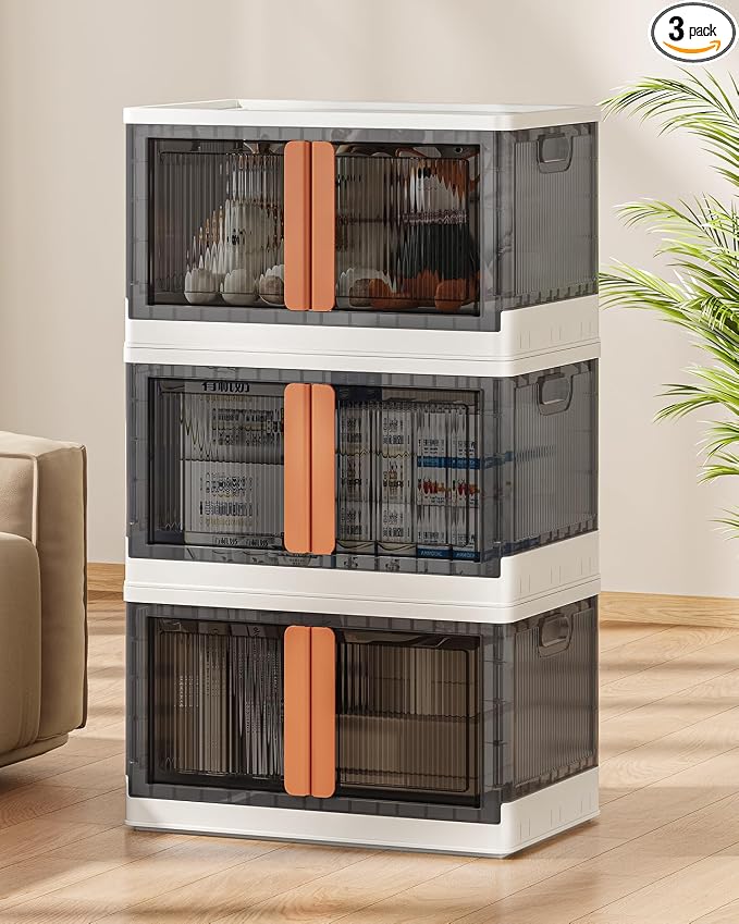19Gal Collapsible Storage Bins by KeepsYourHomeOrganized