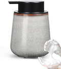 INGOFIN Ceramic Foaming Soap Dispenser -12oz Foam Hand Soap Dispenser Bathroom by INGOFIN