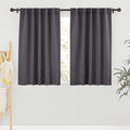 RYB HOME Small Window Curtains Blackout, Privacy Thermal Insulating Drapes by RYBHOME