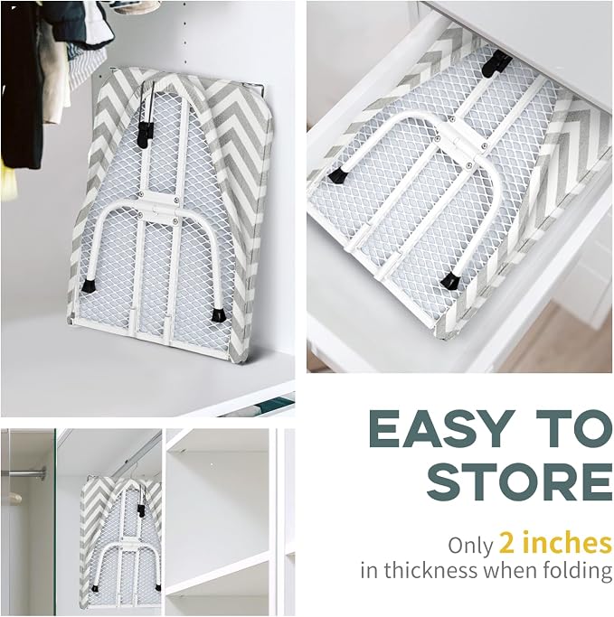 Folding Ironing Board for Small Space, RAINHOL Mini Collapsible Ironing Boards - Image 4