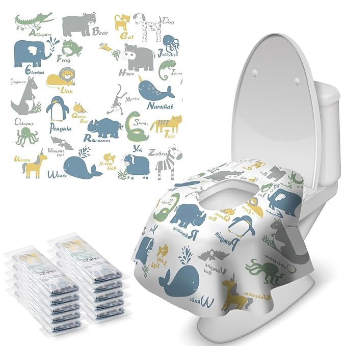 Blissful Diary 30 Pcs Toilet Seat Covers Disposable by ForEveryBabysBetterLife