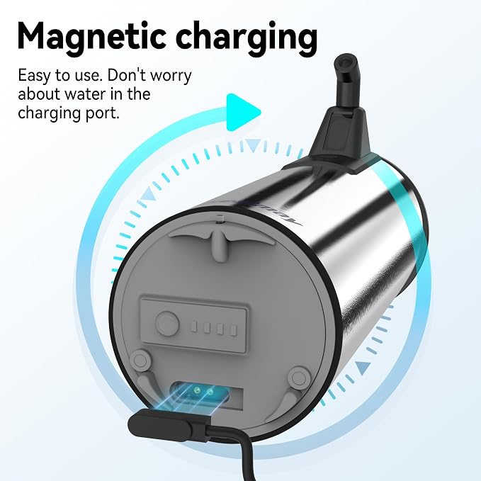 Automatic Soap Dispenser, Stainless Steel Material, Rechargeable Touchless Hand - Image 5