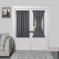 DWCN French Door Curtains – Rod Pocket Thermal Blackout Curtain by DWCN