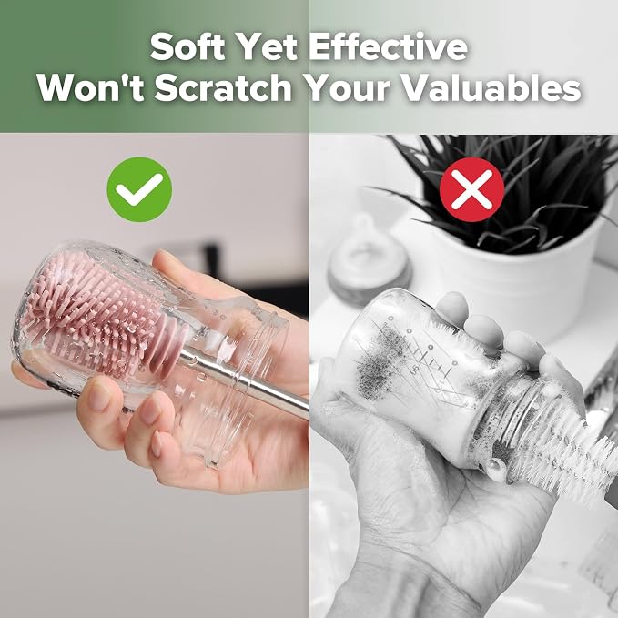 Haakaa Silicone Cleaning Brush Kit - Image 6