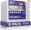BNX TruFilter 14x14x1 Air Filter MERV 8 by BNX