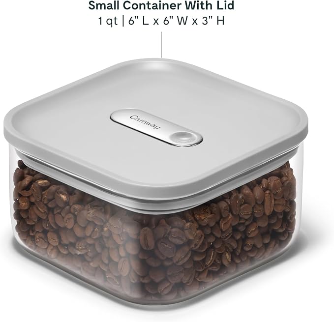 Caraway 1qt Glass Airtight Food Storage Container - Image 3