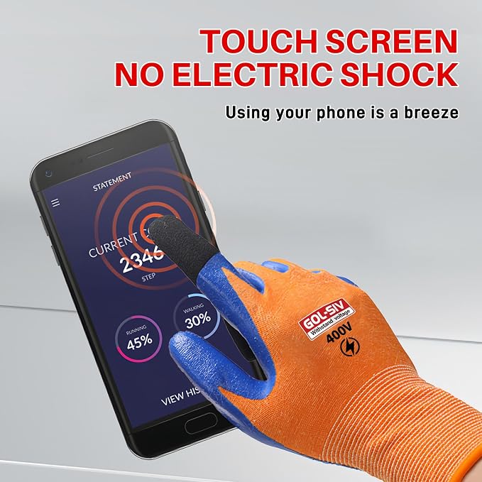 400V Electrical Glove For Men XL - Image 4