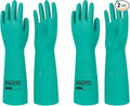 PACIFIC PPE 2 Pairs Chemical Resistant Nitrile Gloves, Resist Household Acid by PACIFICPPE