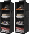 2 Pack Hanging Closet Organizer, 4-Shelf Hanging Shelves by WelcometoYRCBEHFU