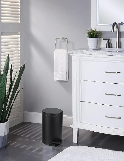 SunnyPoint 4.5 Liter Small Round Trash Can - Image 3