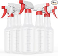 Veco Spray Bottle with Measurements and Adjustable Nozzle, HDPE Plastic Spray by Veco