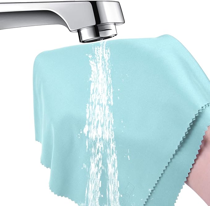 Wisdompro Extra Large 4-Pack Microfiber Cleaning Cloth - Image 6