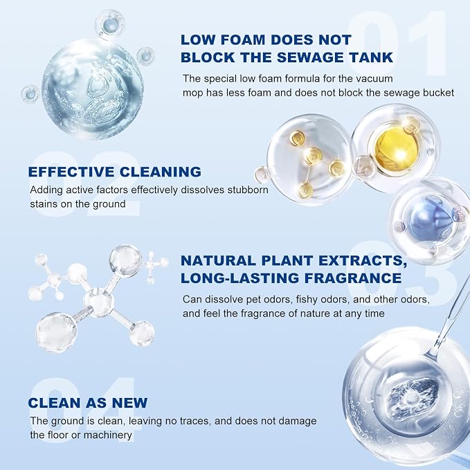 10 Bottles Compatible with Tineco Cleaning Solution Pet 500ml Per Bottle - Image 5