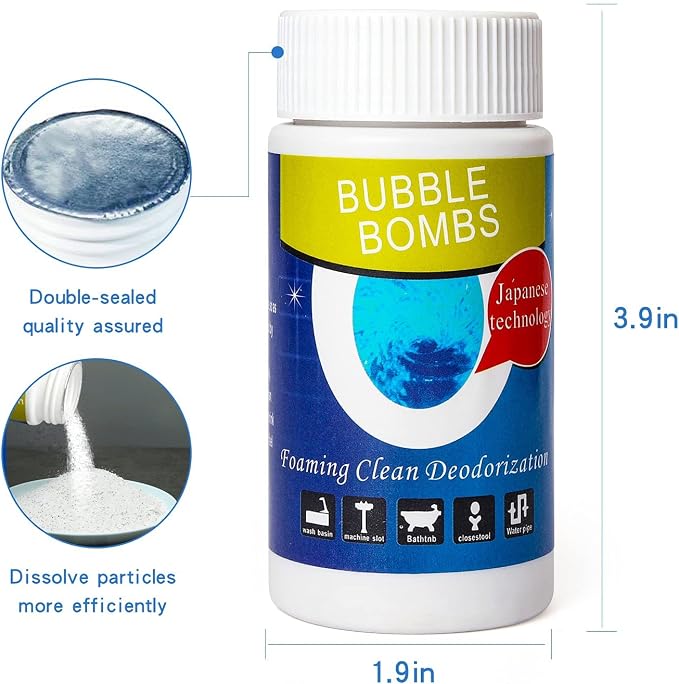 2 Pcs Powerful Magic Bubble Bombs Drain Cleaner - Image 5