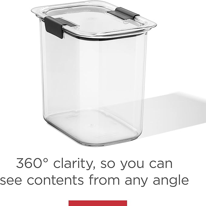 Rubbermaid Brilliance Pantry Airtight Food Storage Container, BPA-Free 7.8 Cup - Image 6