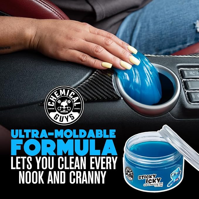 Chemical Guys Sticky Icky Car Cleaning Gel, and More, 4 Pack - Image 3