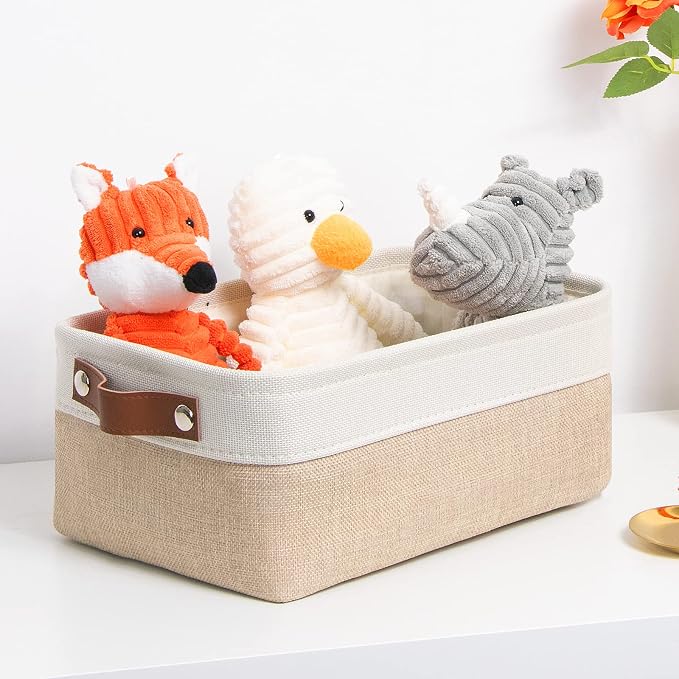 DULLEMELO Small Collapsible Fabric Basket - Image 6