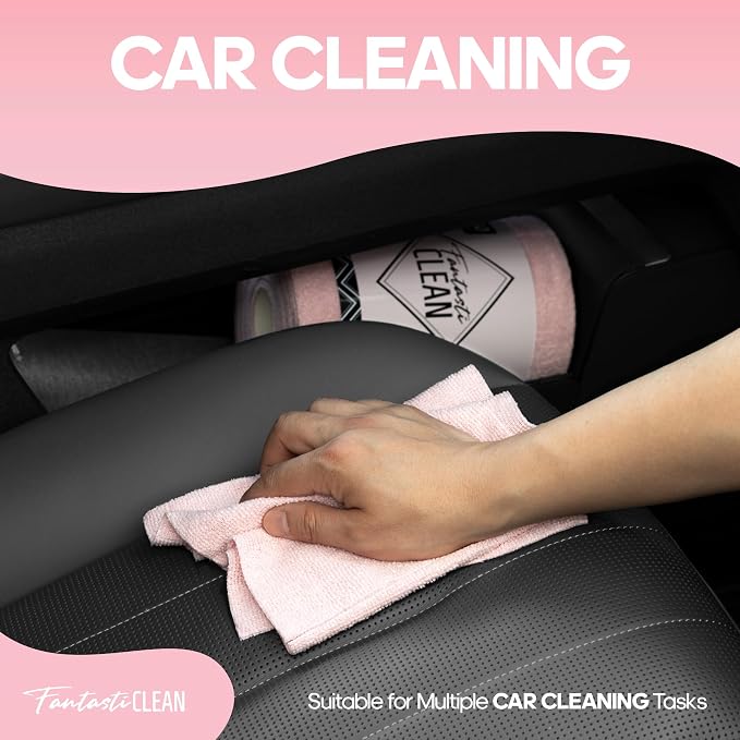 Fantasticlean Microfiber Cleaning Cloth Roll 4 Rolls 240 Pack, Tear Away - Image 6