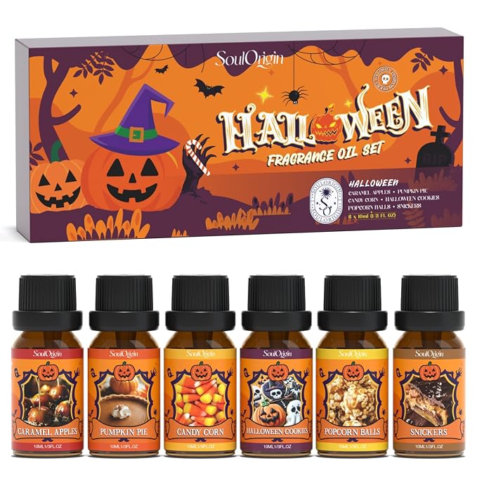 Halloween Fragrance Oils Set, Essential Oil by SoulOrigin