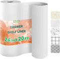 OcePor Non-Adhesive Drawer and Shelf Liner 24IN x 20FT，Non Slip Cabinet and by OcePor