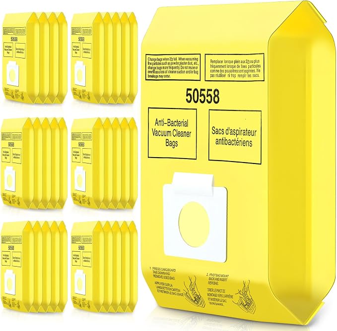 30 Pack Vacuum Cleaner Bags Fit by DTESL