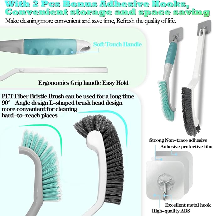 2Pcs Cleaning Brushes - Image 6