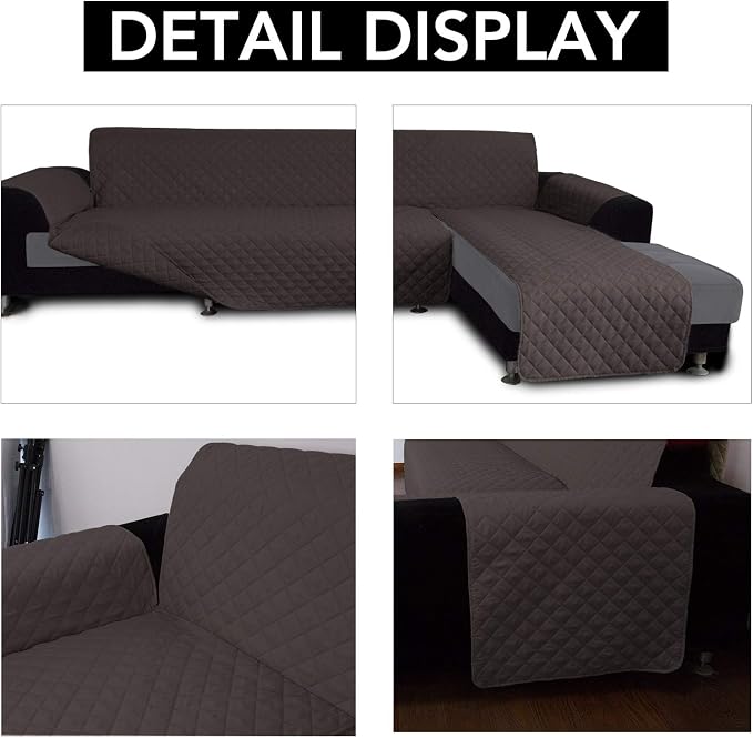 Easy-Going L Shape Sofa Slipcover Sectional Couch Cover - Image 3