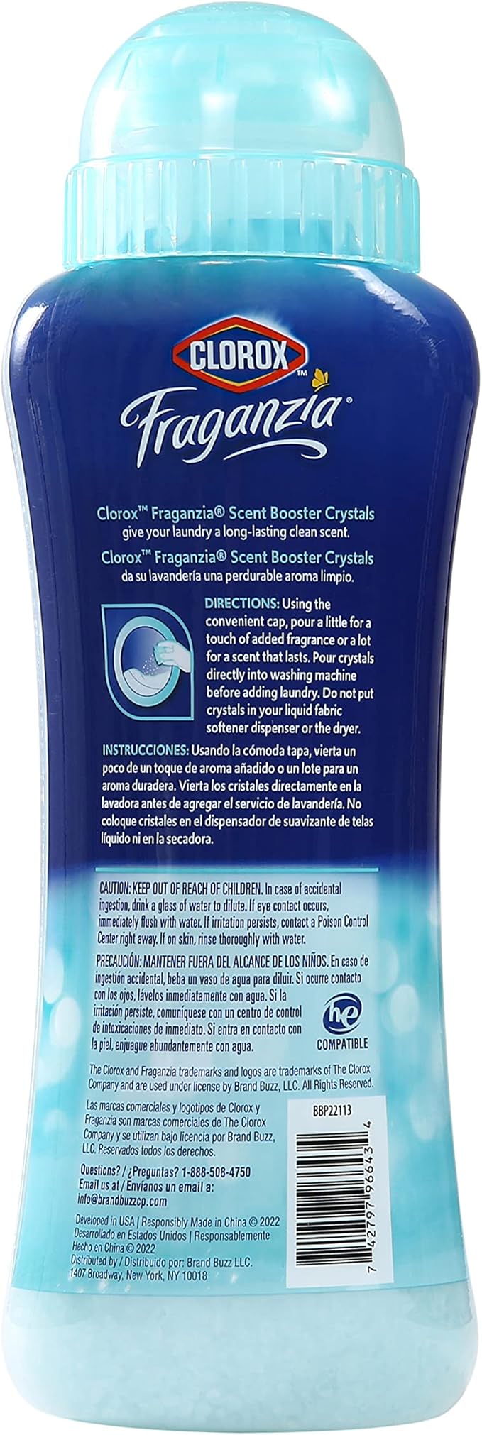 Clorox Fraganzia Laundry Scent Booster Crystals in Ocean Scent - Image 6