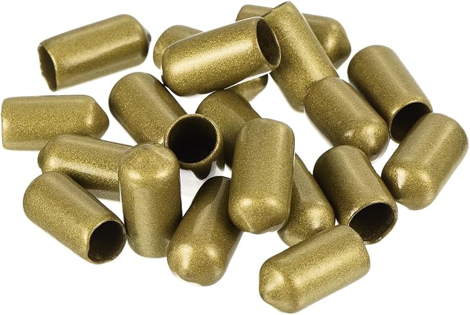 uxcell 20pcs Rubber End Caps 7.5mm ID Vinyl Round Tube Bolt Cap Cover Thread - Image 4
