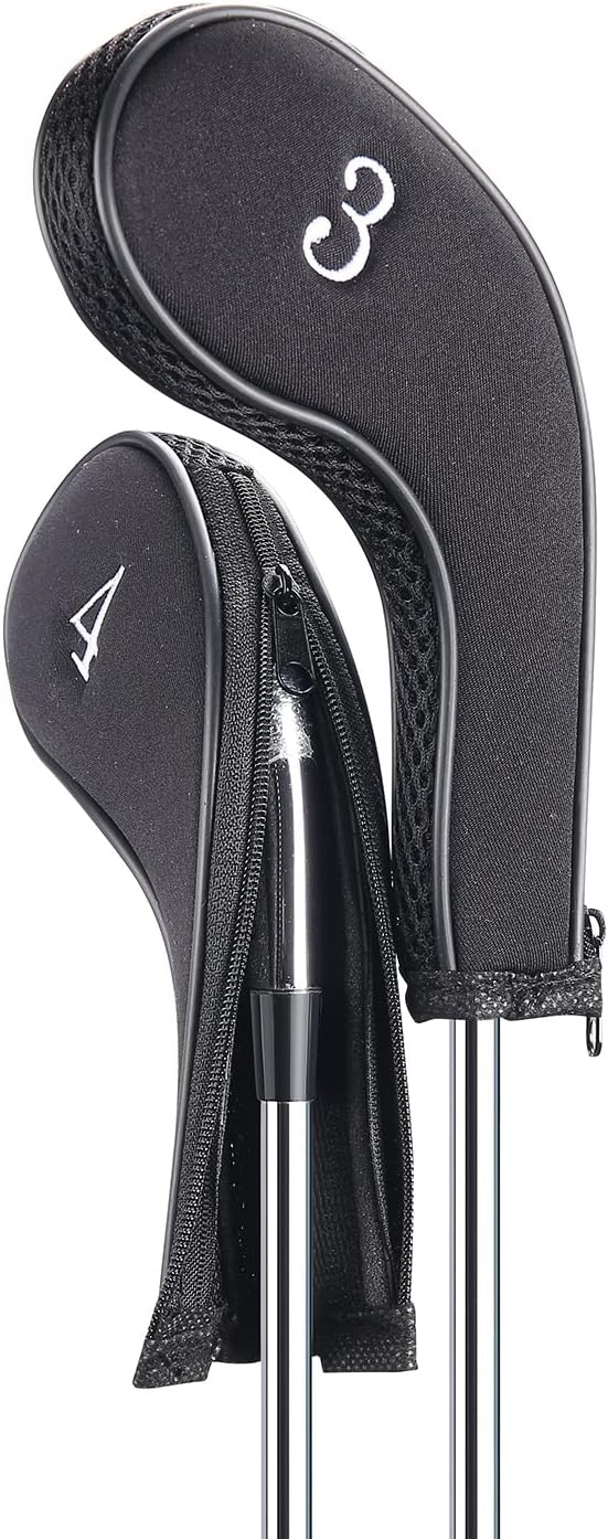 Sword &Shield sports Neoprene Zipper Golf Club Iron Head Covers Iron Covers - Image 3