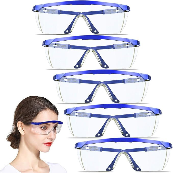 Safety Glasses, Lightweight Fog-Proof Safety Goggles by HANCHS