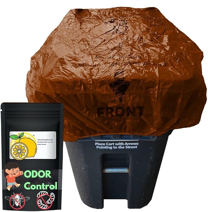 Trash Can Cover Odor Eliminating Bag by TrashSmellBuster