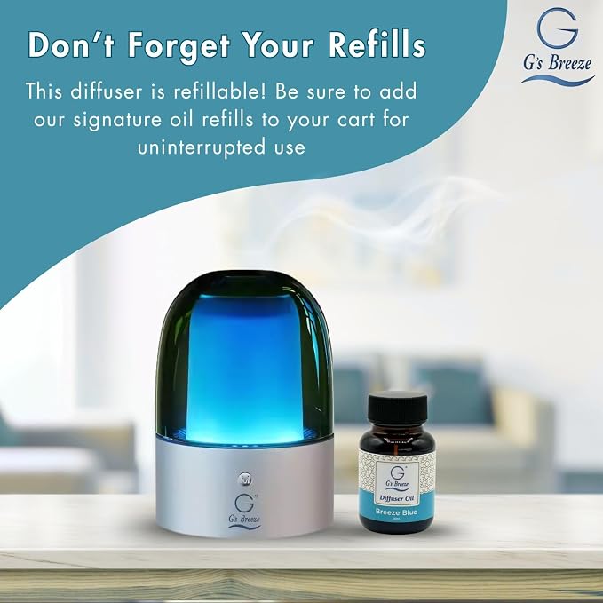 G's Breeze Breeze Blue Diffuser Oil Refill - Image 7