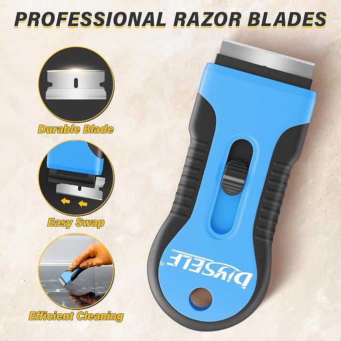 DIYSELF 2 Pack Razor Blade Scraper - Image 5