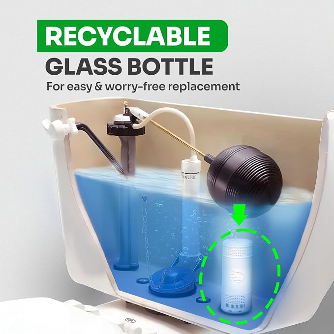 MGICAN Patented Automatic Toilet Cleaning System | Non-Toxic | Bleach Free & - Image 9