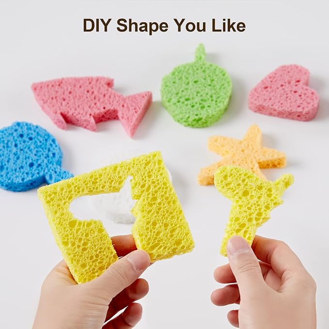 JOYMOOP Dish Sponge Scrubber, Cellulose Sponges Kitchen - Image 8