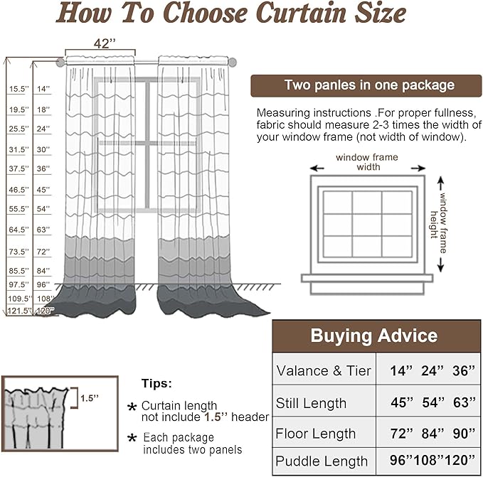 Chyhomenyc Pink Sheer Curtains 78 Inches Long 2 Panels Set - Image 4