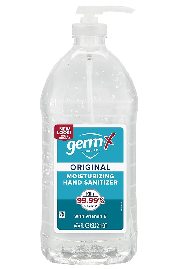 Germ-X Original Hand Sanitizer, Fast-Drying Moisturizing Gel by Germ-X