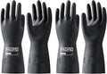 PACIFIC PPE 2 Pairs Chemical Resistant Gloves, Heavy Duty Industrial Rubber by PACIFICPPE