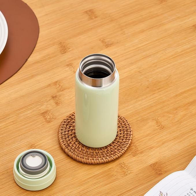 Mini Thermos Cute Water Bottle - 7 oz Tiny Insulated Vacuum 18/10 Stainless - Image 4