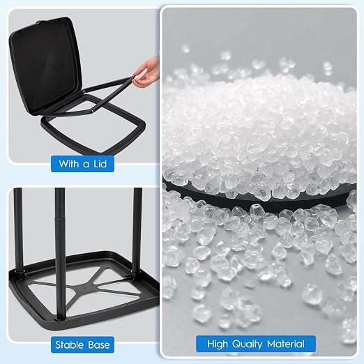 Portable Trash Bag Holder Collapsible Garbage Bin - Image 4