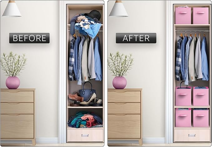 Sorbus Fabric Storage Cubes - Image 7