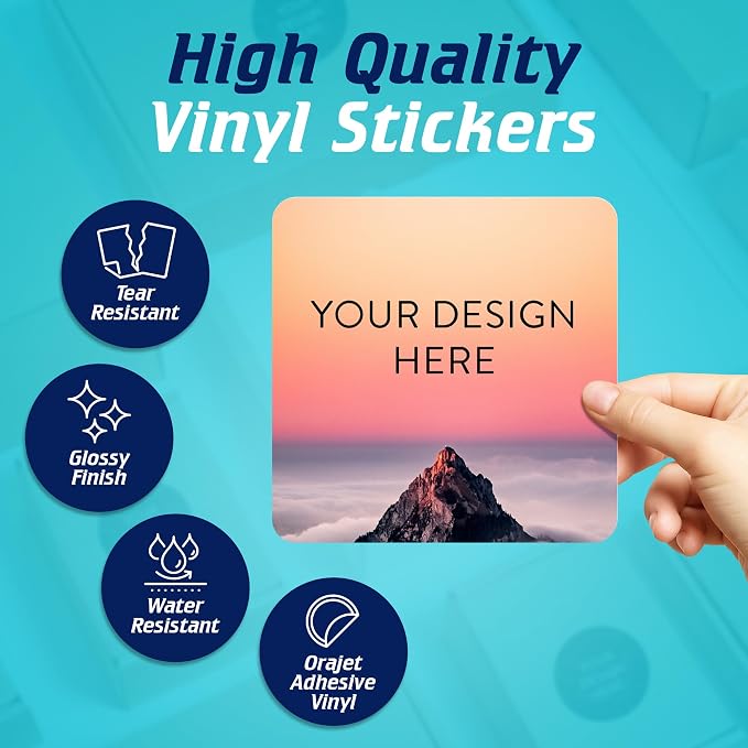 100 Custom Vinyl Stickers - Image 3