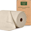 Roll of Microfiber Cleaning Cloth –100 Pack, Tear Away Microfiber Towels by CHAUNCEYHOME