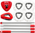 Spin Mop Head and Brush Replacement Compatible by Pkulater