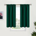 BGment Emerald Green Blackout Curtains 45 Inch Length by BGment