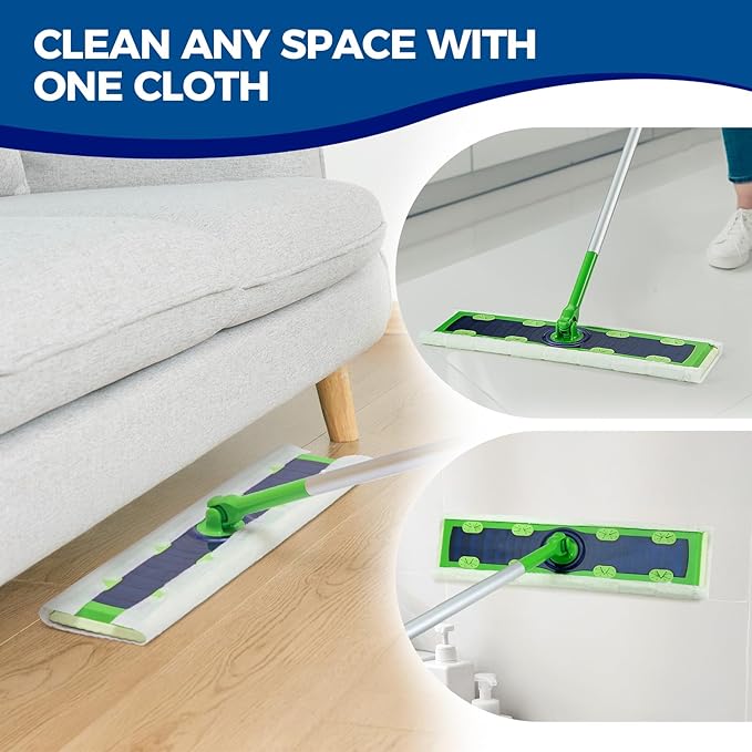 XL Dry Mop Refills Dust Sweeping Cloths Disposable Mop Pads - Image 6