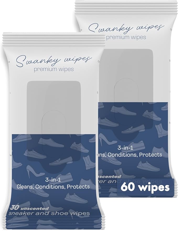 Swanky Shoe Cleaner Wipes by SwankyWipes