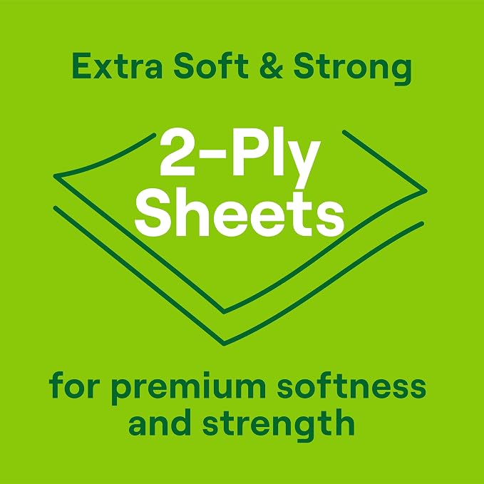Seventh Generation Toilet Paper Recycled Bath Tissue 4-Pack 100% Recycled Paper - Image 4