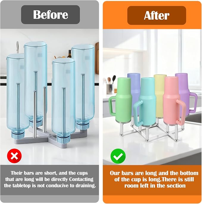 Palksky Foldable Bottle Drying Rack - Image 3